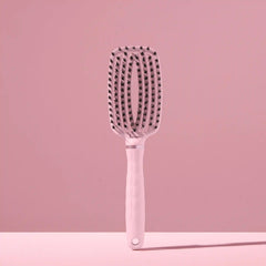 Vented Paddle Brush - Nylon Bristles with Boar